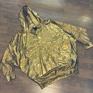 Rainbow Sparkle Hoodie from American Apparel